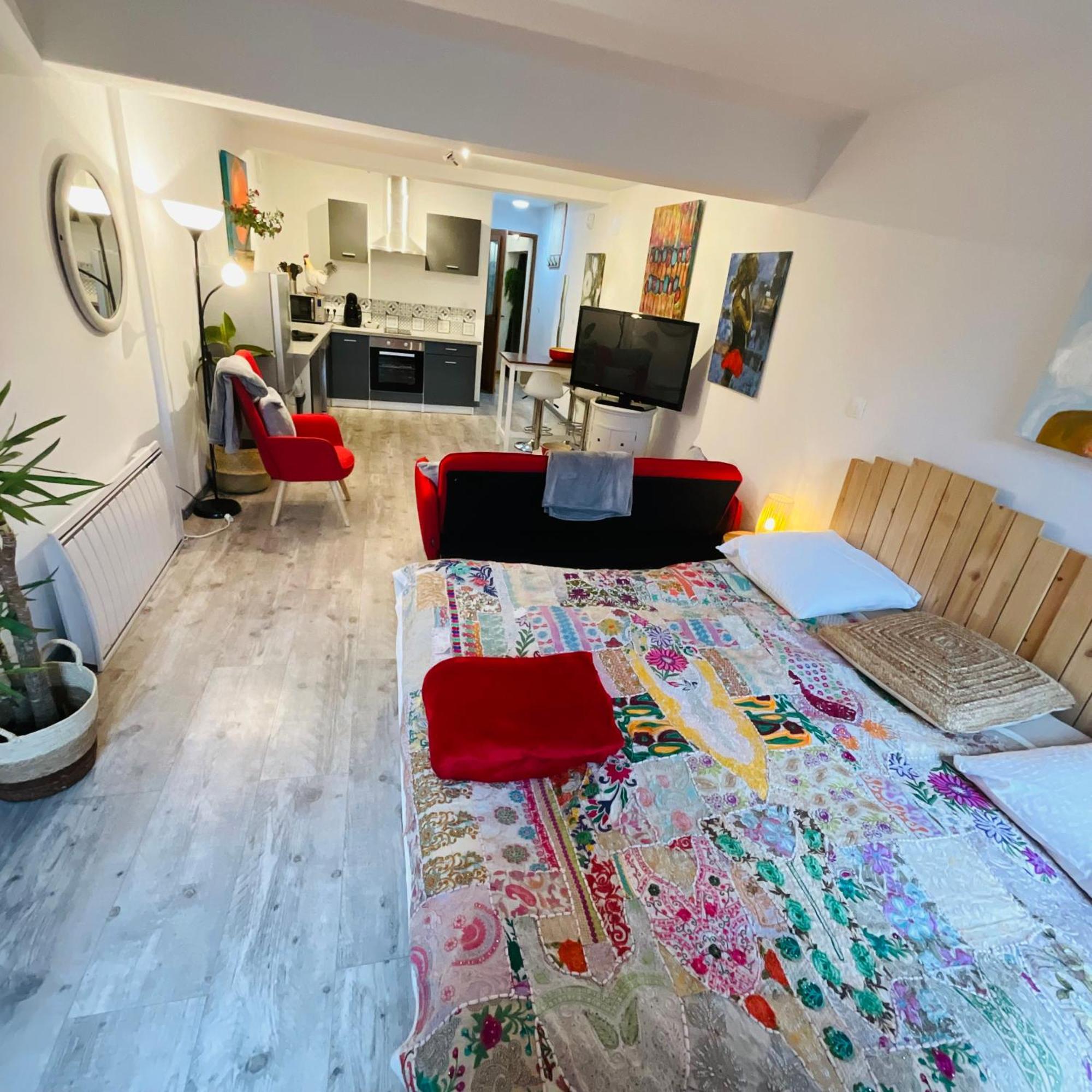 Hote Labyrinthe Lit 180 Cm Salle De Bain, Petit Dej Compris Mirepoix  Exterior foto